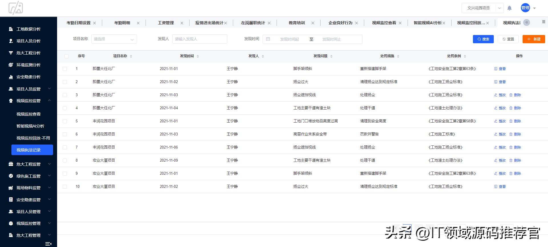 hr人力资源软件源码_Java Spring Cloud UniApp_智慧工地管理云平台源码