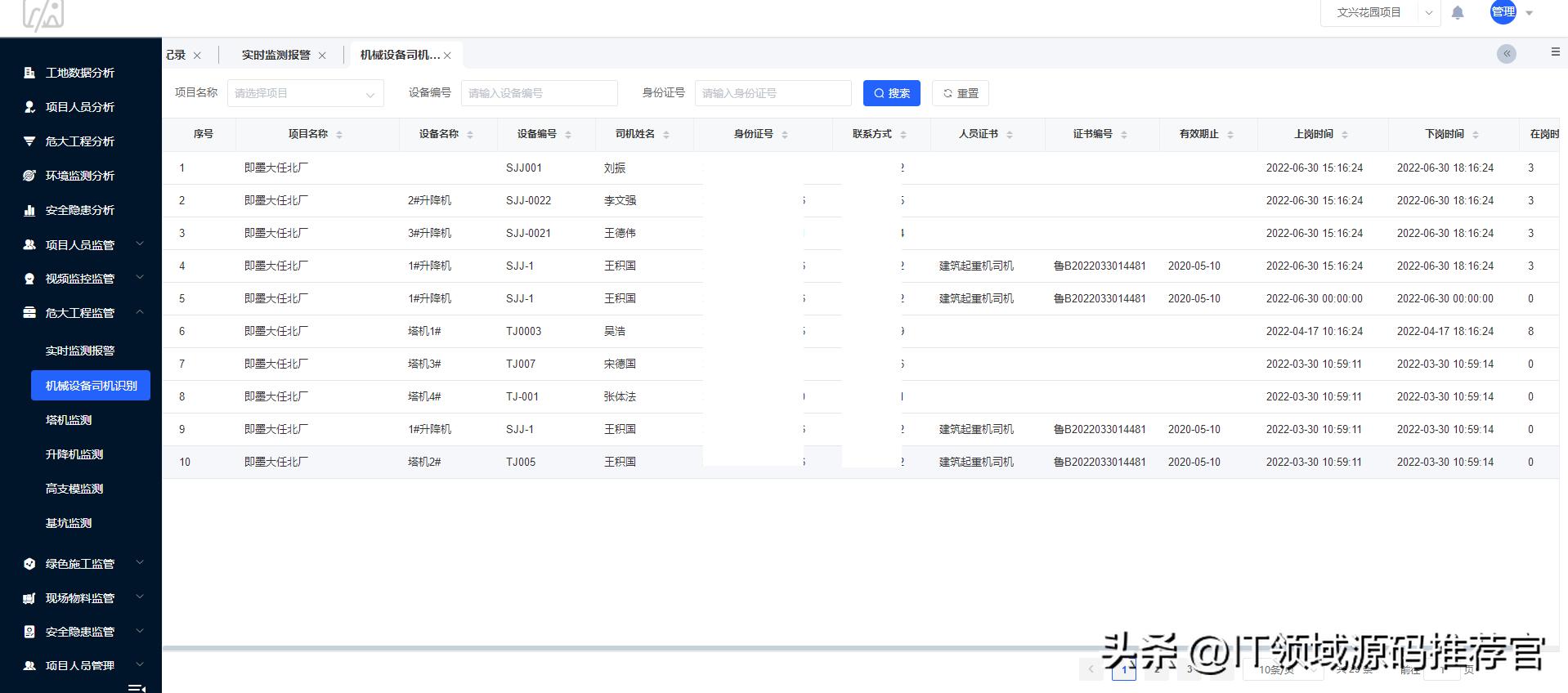 hr人力资源软件源码_智慧工地管理云平台源码_Java Spring Cloud UniApp