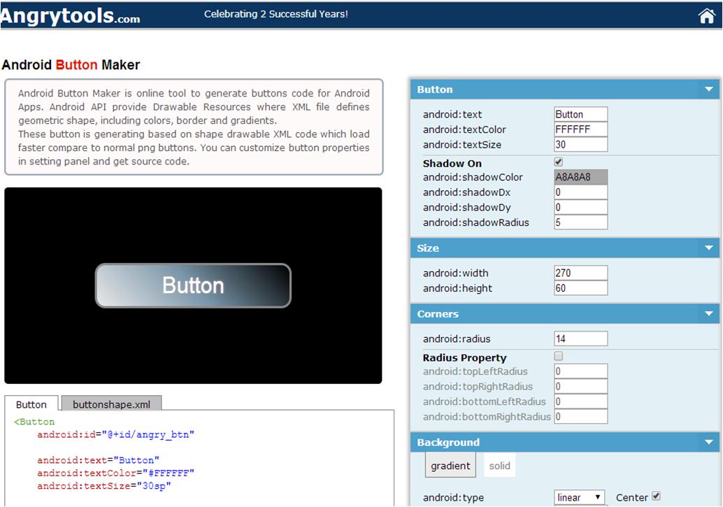 Android Button Maker代码生成_android聊天软件源码_Android图片优化工具